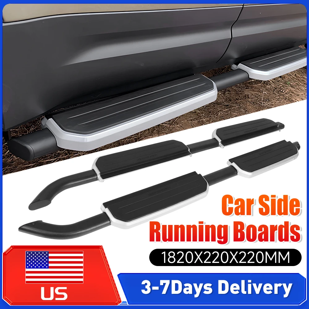 

Боковые подножки для Land Rover Defender 2020-2024, износостойкие, универсальные, с высокой нагрузочной способностью, аксессуары для авторемонта