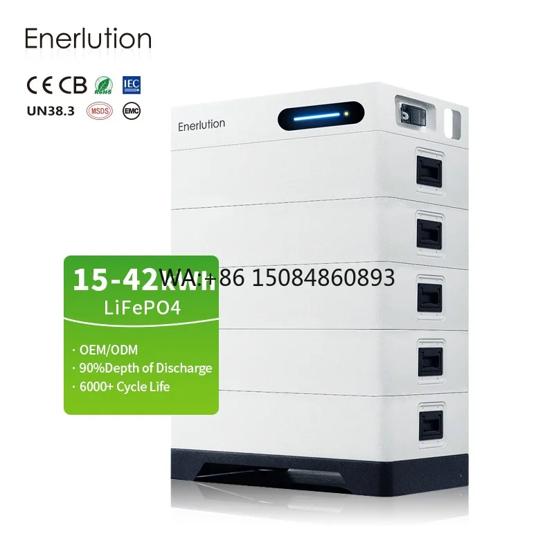 Full Set High Voltage Stack-able Energy Storage System 20kwh 30kwh 40kwh Solar Power System Kit with Inverter