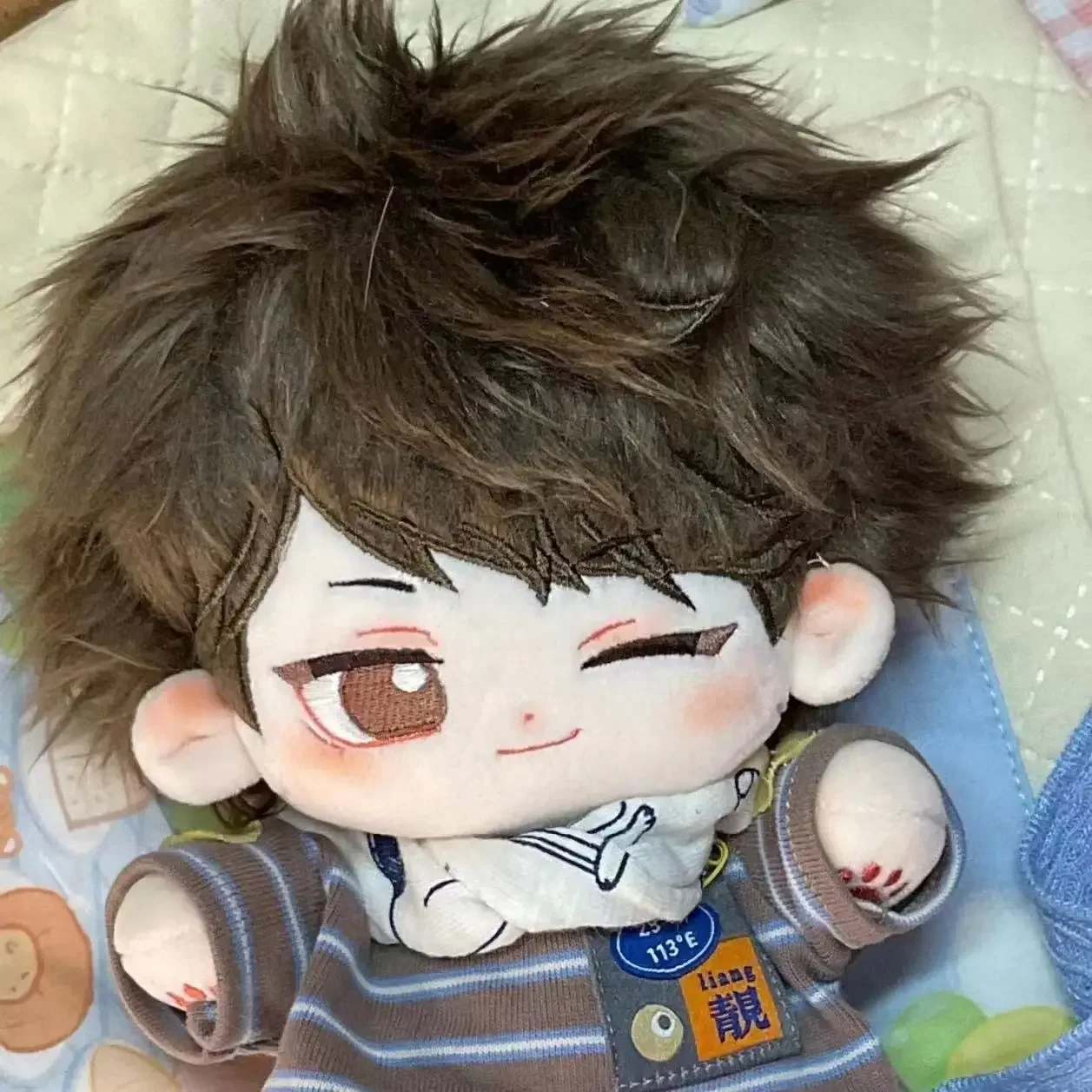 20 cm Katoen Gevulde Oikawa Tooru Knipoog Pop Animatie Gift Speelgoed voor Kinderen Volwassenen Collectible Kawaii Pluche Dress-up Puppets