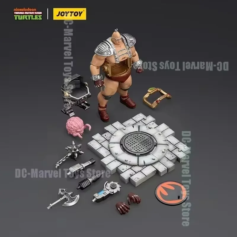 In Voorraad JOYTOY TMNT 1/18 Tmnt-Krang Tmnt-Tokka Tmnt-Slash Turtles Action Figure Aangepaste Gift Speelgoed