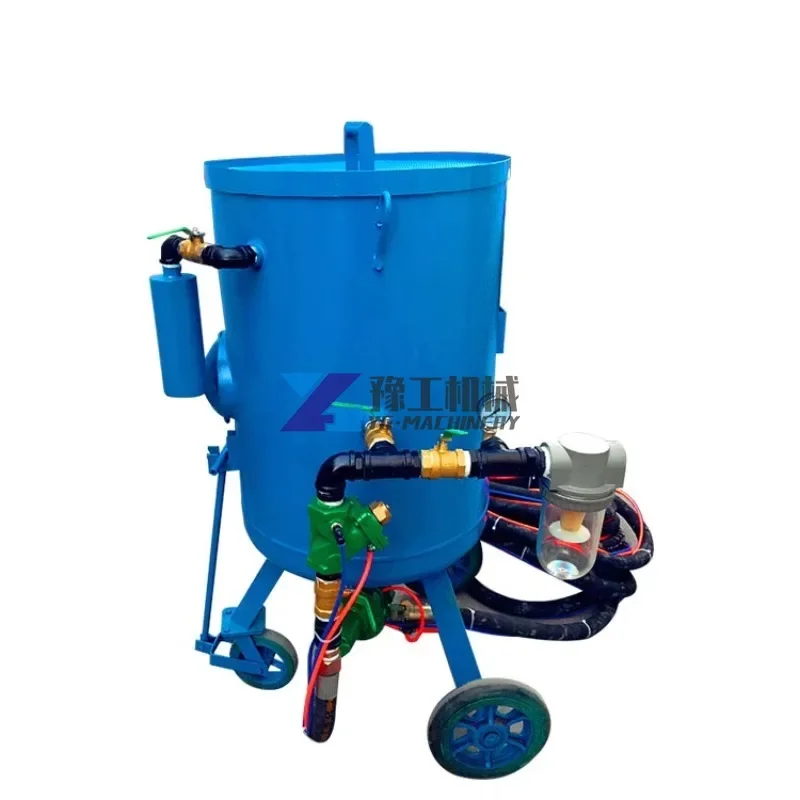 

Dustless Surface Cleaning Sandblaster Pot Wet SandBlasting Cabinet Wet Sandblaster Sand Blasting Machine for Sale