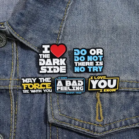 Punk Kreativa Sci-fi-filmer Emaljnålar Badge Individuell Gotisk Film Kavajmärke Brosch för Fans Barn Vänner Modeaccessoarer 10 best sales vattenmelonbrosch - №10