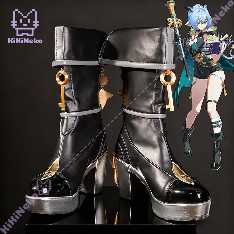 لعبة Zenless منطقة صفر لوسيا تأثيري أحذية لوسيا Elowen تأثيري أحذية ل Comicon حفلة الهالوماس الكبار النساء الرجال #1