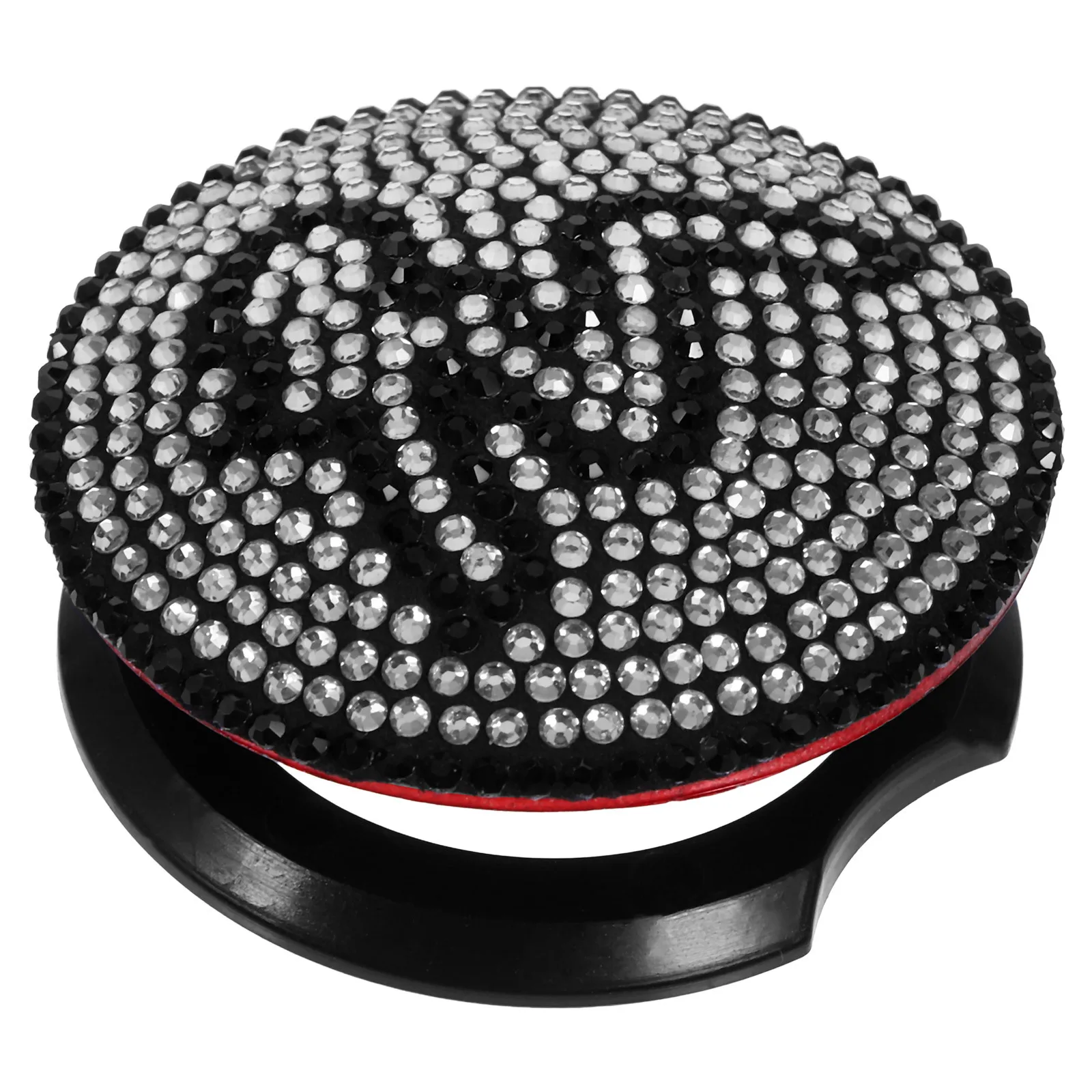 

Starter Cover Decoration Car Engine Stop Button Accessories Bling Ignition Racing White