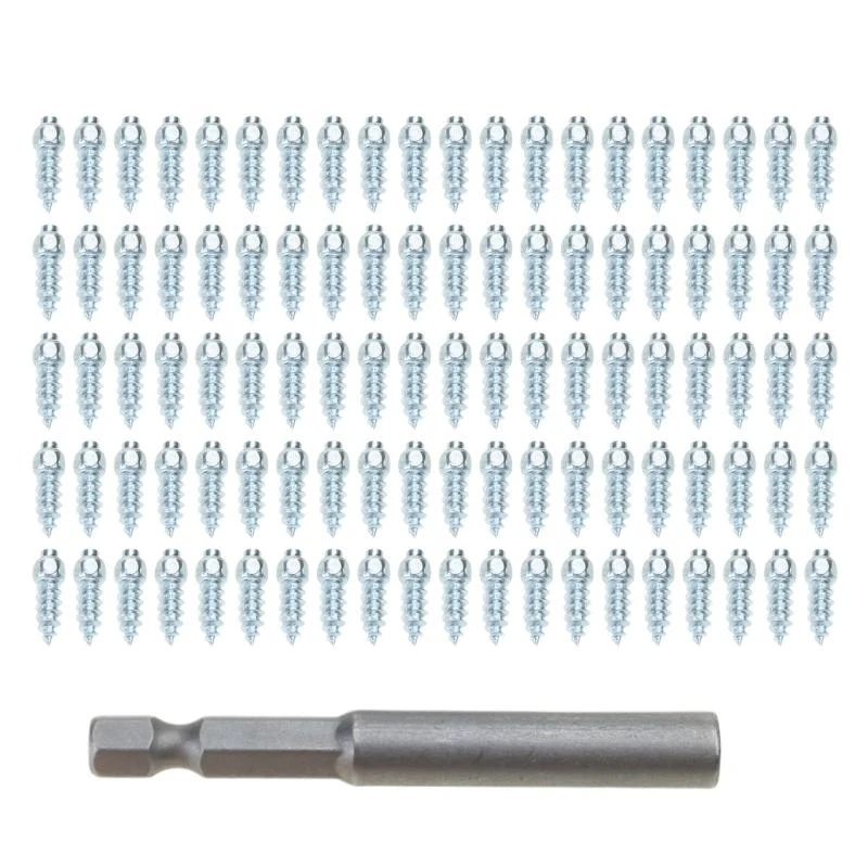 

9 мм 12-мм винт в шинах снежных снежных шипов.