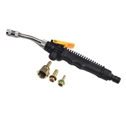 Copper Connector Upgrade Your Sprayer with a Stainless Steel Wand 1/4 & 3/8 Brass Barb Fittings Lockable Switch Handle