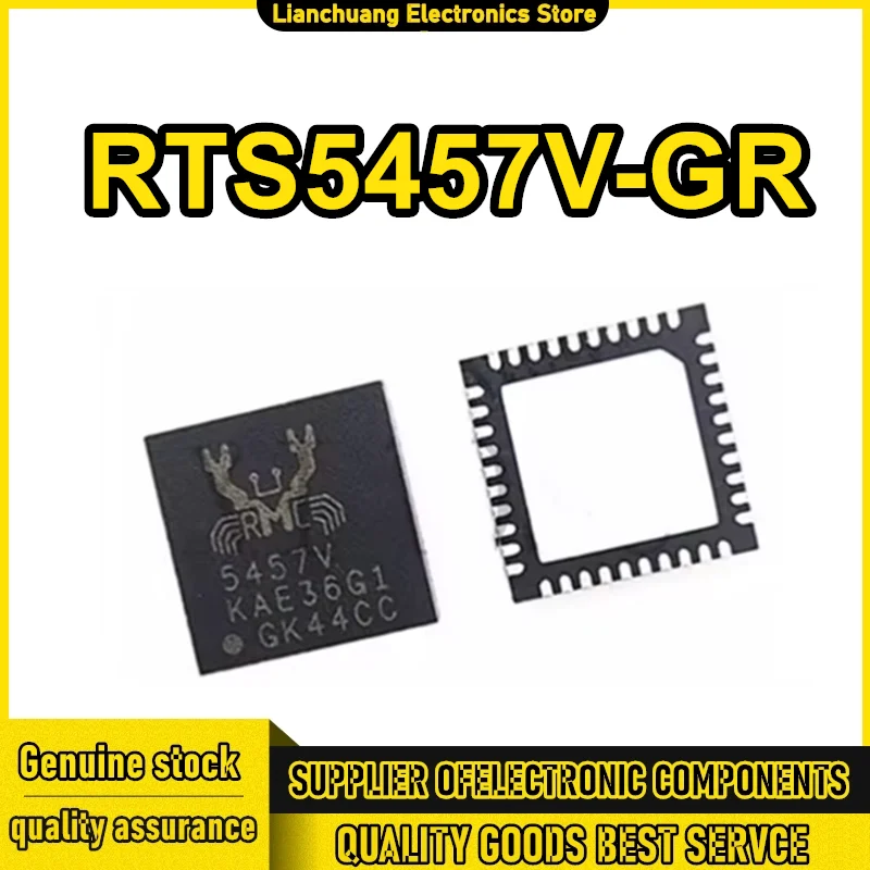 

2 шт. новые оригинальные RTS5457V-GR RTS5457V 5457V QFN40 в наличии