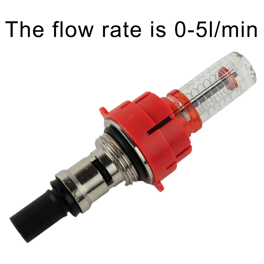 Brand New Divider 1pcs Brass Control Temperature Floor Heating Water Flow Indicator Flow Meter Heating Manifold