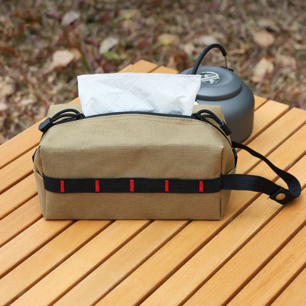 

Outdoor Multifunctional Paper Pumping Bag Tactical EDC Tool First Aid Bag Camping Tissue Box NA56S
