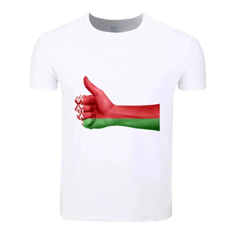 Belarus Belarusian Flag Cotton Students Summer T-Shirt Custom Casual Short Sleeve Men Women Boys Girls T Shirt Tees Kids Tshirt