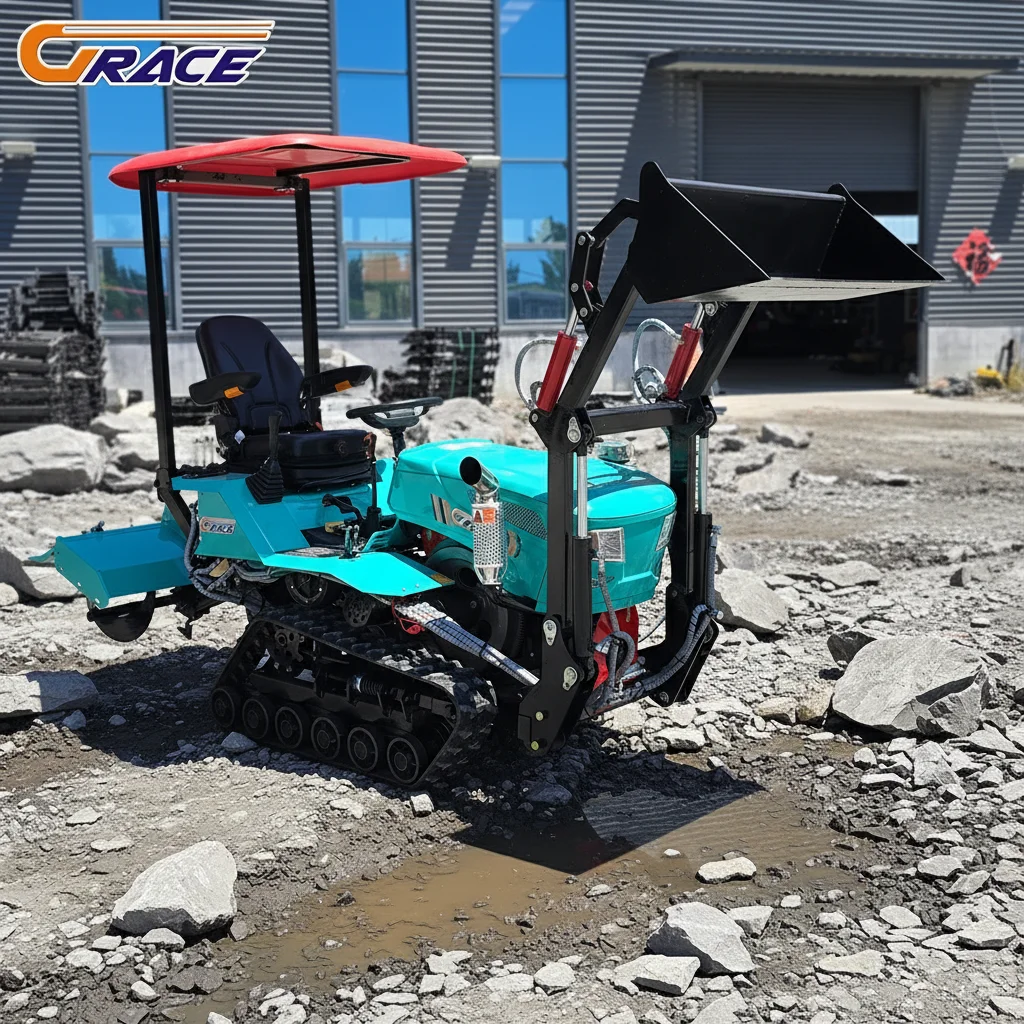 

Customize Diesel Powered Crawler Tractor High Torque Low Failure Rate Long Working Hours