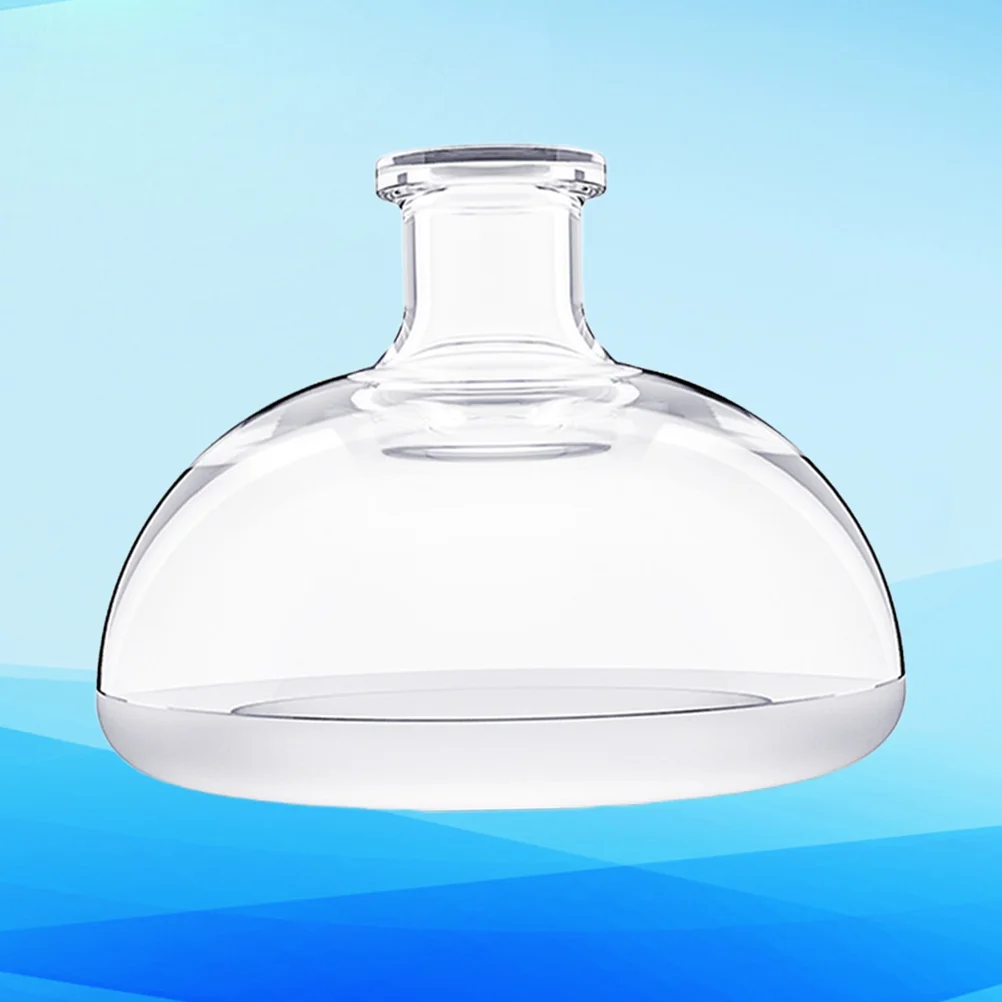 

Silicone Sputum Spitting Cup Baby Phlegm Cup Size S Transparent Soft Easy Use Safe Skin Back Helps for Babies