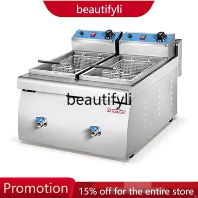 

A61 Commercial Electric Desktop Pressure Timer Single Cylinder Electric Fryer Over Temperature Protection Electric Pressure Cook