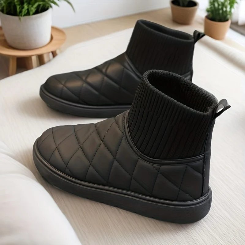 Stivali da neve da esterno per la casa delle nuove donne invernali stivali corti sportivi da corsa scarpe casual versatili