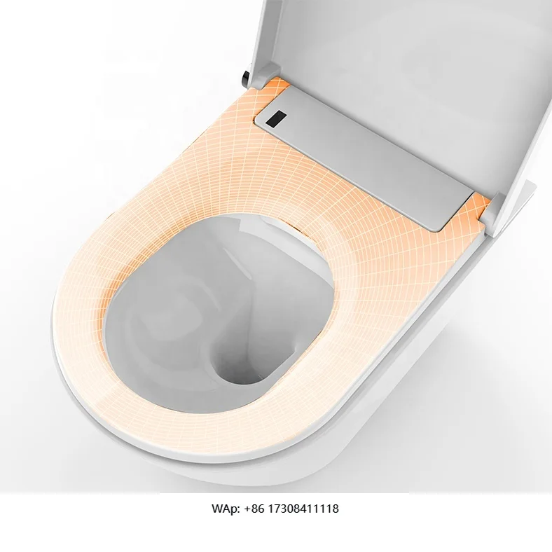 

Роскошный умный туалет Европейский туалет для ванной комнаты с подогревом