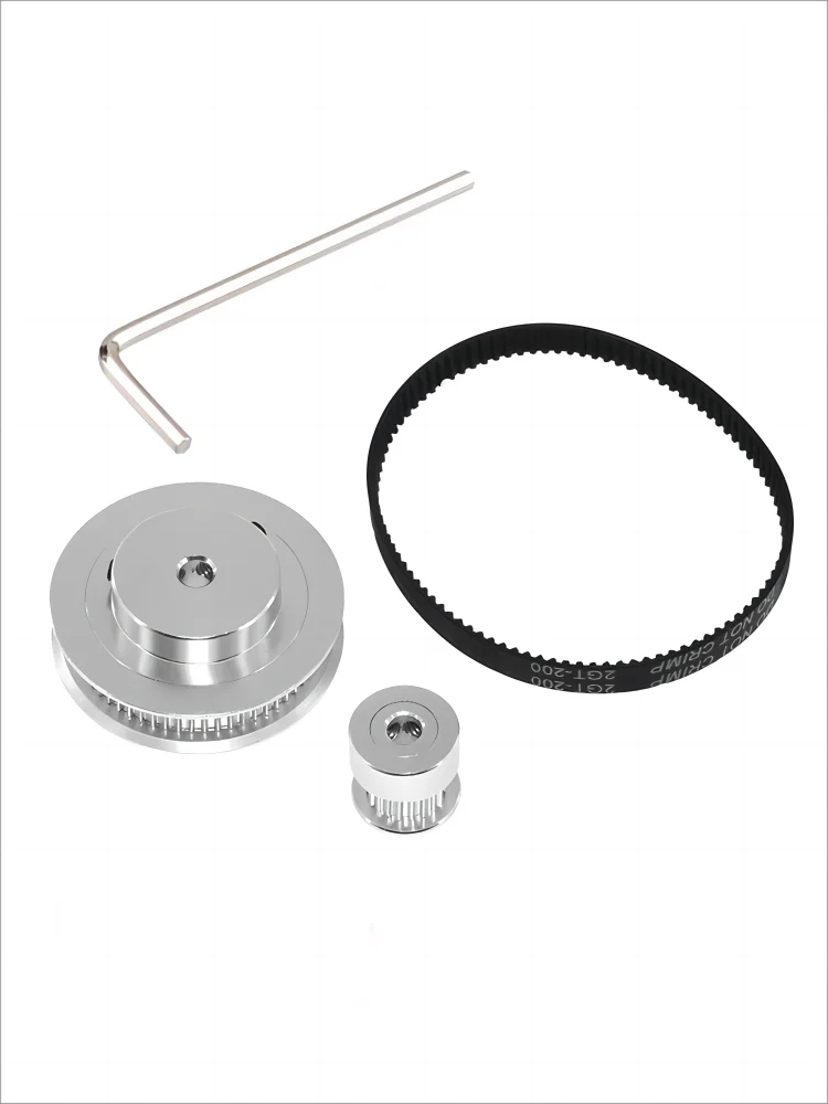 1:3drive Closed loop 2GT Timing Belt Pulley Set 20 & 60 Teeth Bore 5&8MM For 3D Printer Robot arm automation equipment