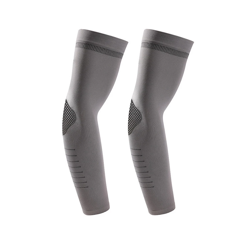 AliExpress HKXY GLOVES Summer Sun Protection Arm Sleeves for Men Cycling Ice Silk Outdoor Sports Fitness Elastic Driving Fishing Breathable Arm Covers