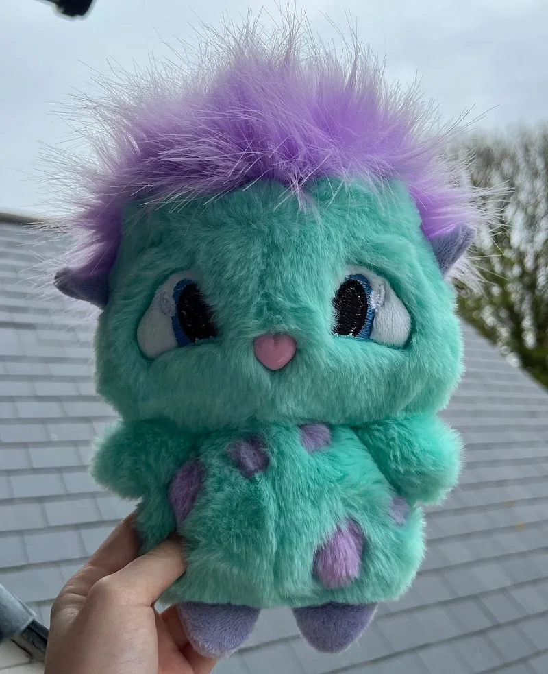 Juguetes de peluche Bibble de 25cm, muñecos bonitos y suaves de peluche de Anime para decoración de la habitación del hogar, regalo de cumpleaños para niños