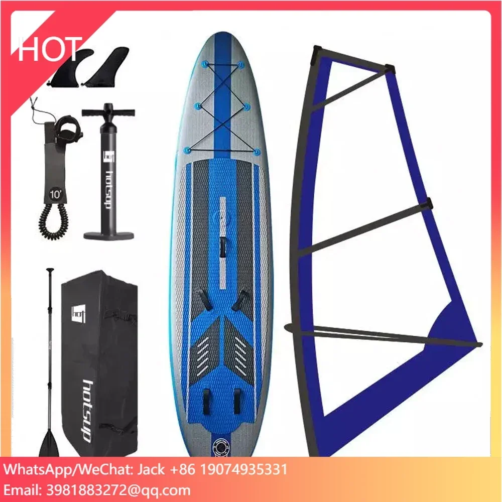 PF Competition Quality Inflatable Stand Up Paddle Board Wind Surf Boards Windsurfing for Water Sports