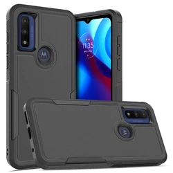 TPU/PC Case for Motorola Moto G Play 2023 / G Power 2022 / G Pure Shockproof Phone Cover Hybrid Armor Shell 2IN1 Dual Protection