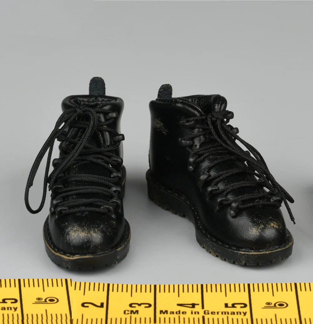 1/6 Easy&Simple ES 26047 Private Military Contractor Urban Operation Sniper Battle Dirty Black Shoe Boot Fit 12