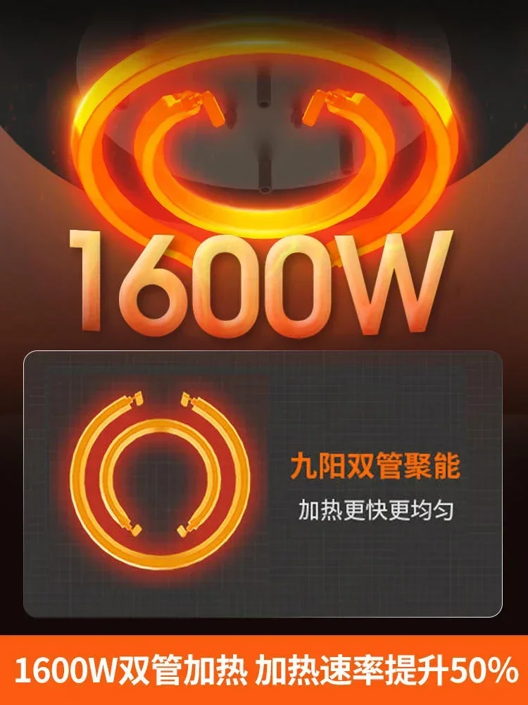 Joyoung-olla caliente eléctrica para el hogar, multifuncional, todo en uno, antiadherente, para dormitorio de estudiantes