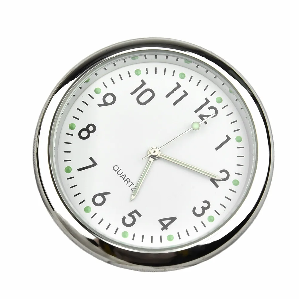Decoration Car Clock Brand New High Quality Hot Sale Useful Analog Watch Dashboard Office Quartz Stick-On  Decoration