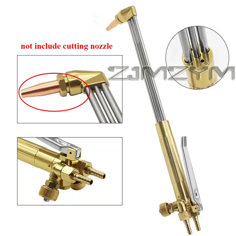 Gas Metal Cutter Harris-Compatible 200 Oxygen Propane Acetylene Gas Cutting Torch Nozzle Tip，Torch Cutter,Cutting Torch