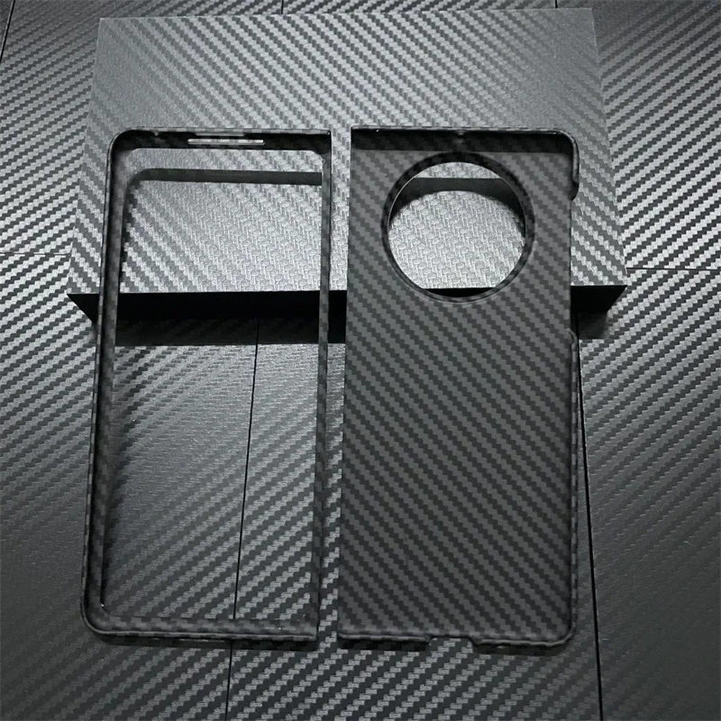 Ultra Thin Case For VIVO X Fold 3 Case Matte Hard Carbon Fiber Texture Pattern Phone Cover For VIVO X Fold3 Pro Shell Bumper