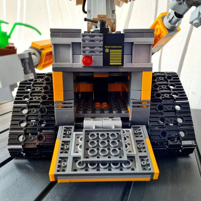 Pixared Walle ロボットビルディングブロック組立モデルキット子供のパズル DIY おもちゃデスクトップ装飾ギフトウォーリー