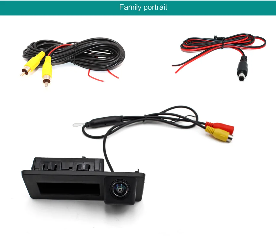 HD Nachtsicht Auto Rückansicht Kamera für Audi A3 A4 B8 B9 A4L Für Tiguan Touran L Touareg Skoda Octavia A7 schnelle Yeti AHD 1080P – Detail 15