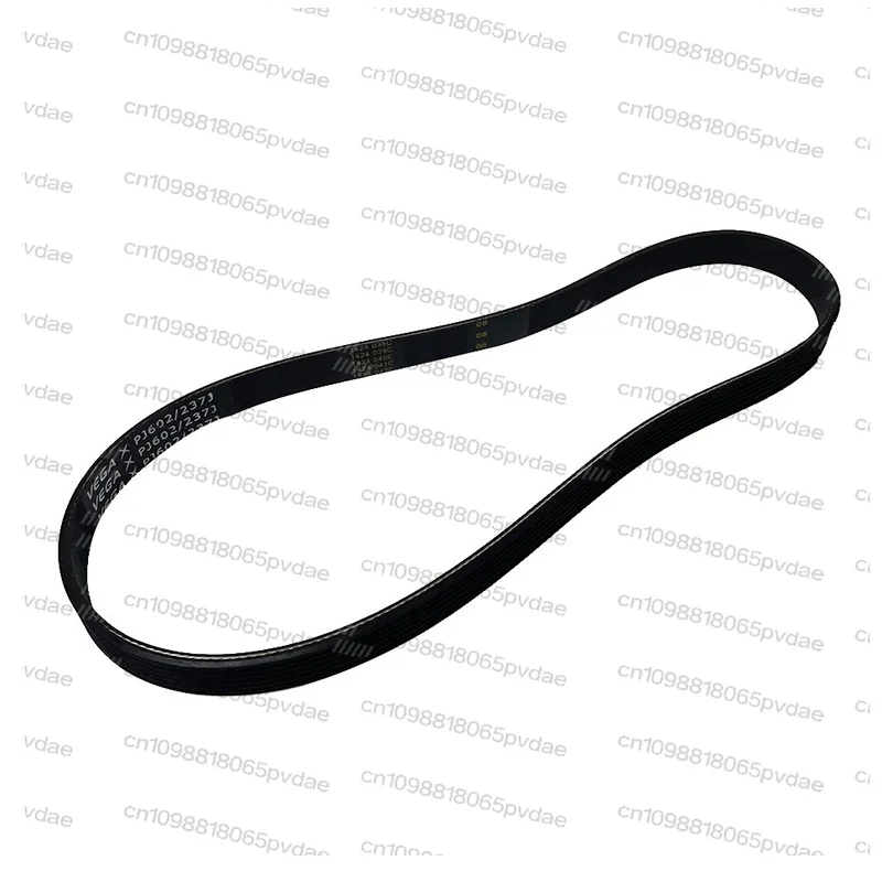 1 PC Vega 237J/PJ602 4/5/6/7/8/9/10 Ribs Multi Groove Belt Rubber for Snow Blower Black