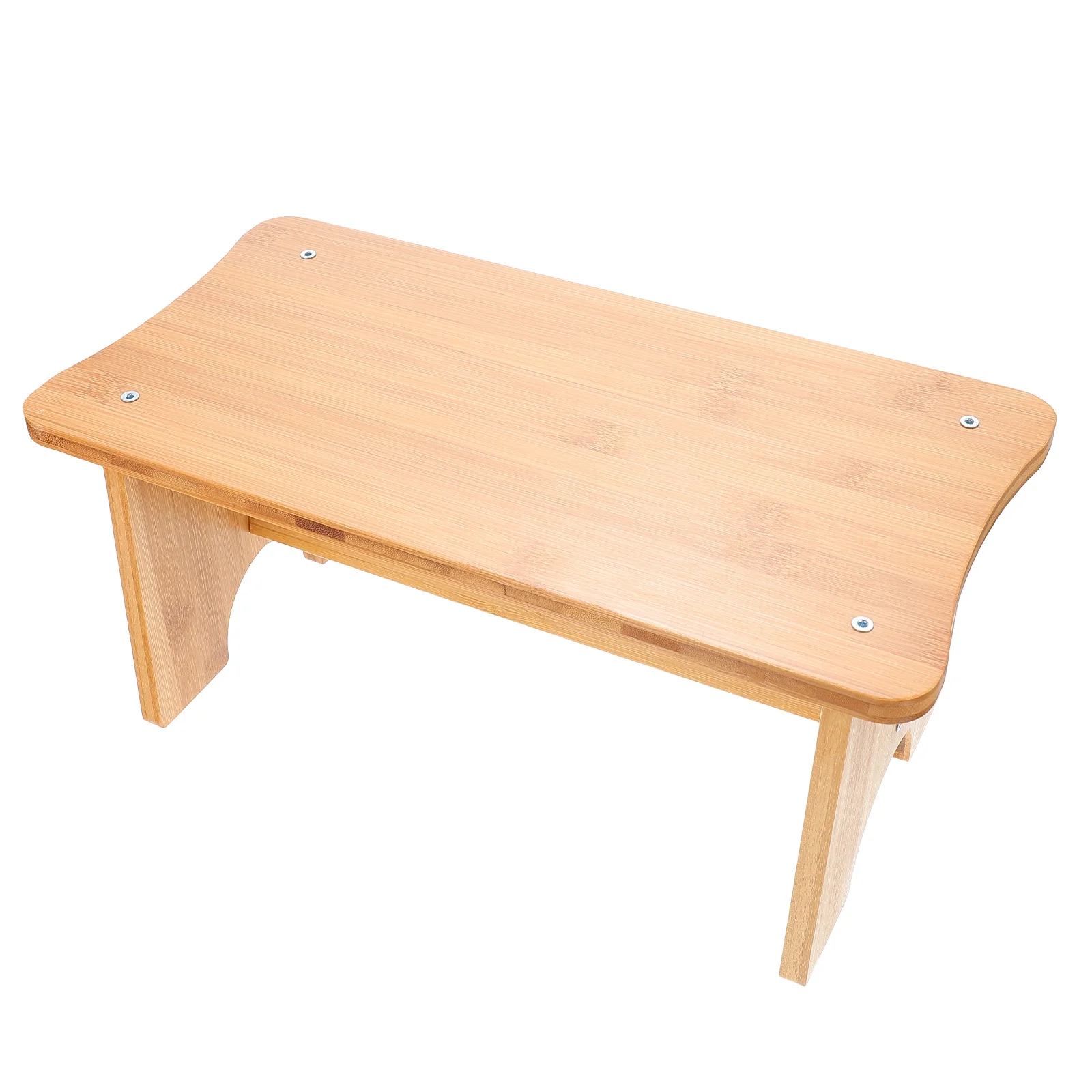 

Wooden Footstool For Adults Compact Design Portable Office Footrest Non-Slip Step Stool Sofa Foot Support Tool