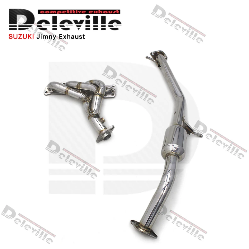 Customized Stainless Steel Exhaust pipes For SUZUKI Jimny 1.3L 2007-2021 turbo exhaust manifold car exhaust system