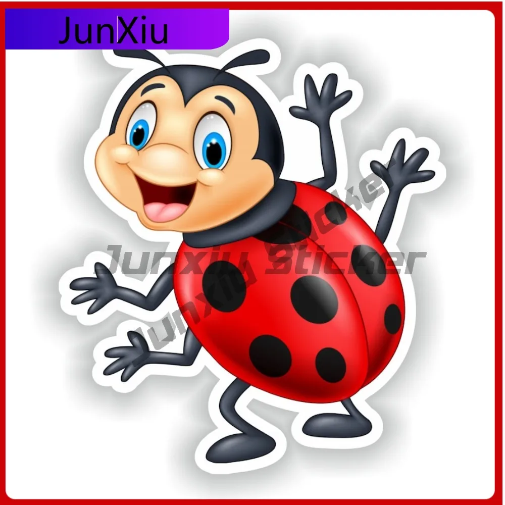 

Ladybug Ladybird 02 Fashion Car Surface Decor Commonly Used On Bumpers Rear Windows Trunks