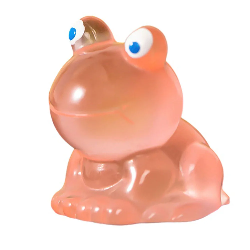 Combinations Ful Desktop Small Ornaments Different Combinations Fluorescent Frog Ful Light In The Dark Ornaments