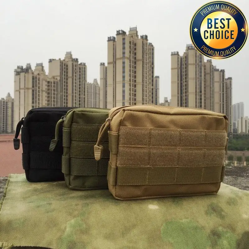 Tactical Pouch MOLLE Pouch EDC Bag Accessory Utility Pouch Multi-function Tool Bags Vest Accessory Bag Multi-function Sundry Bag