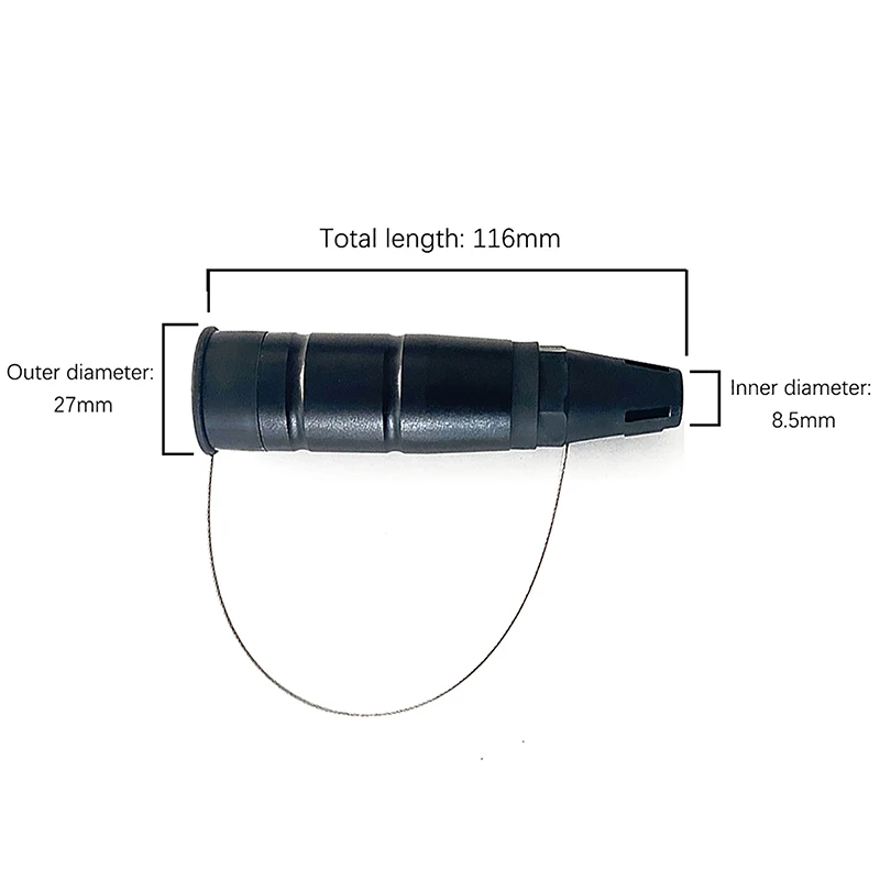 1Pc Outdoor Dust Cover Data Performance Home Theater Waterproof Metal Protective Cover Sleeve For  Optical Fiber Cable.