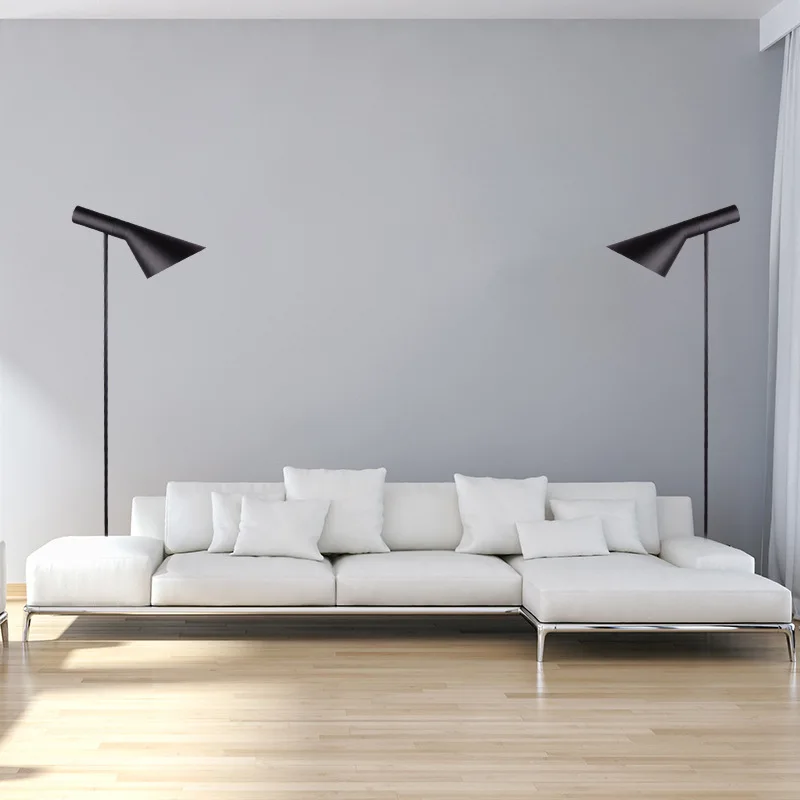 Nordic Minimalist Creative Industrial Style Floor Lamp Living Room Bedroom Bedside Adjustable LED Decorative s
