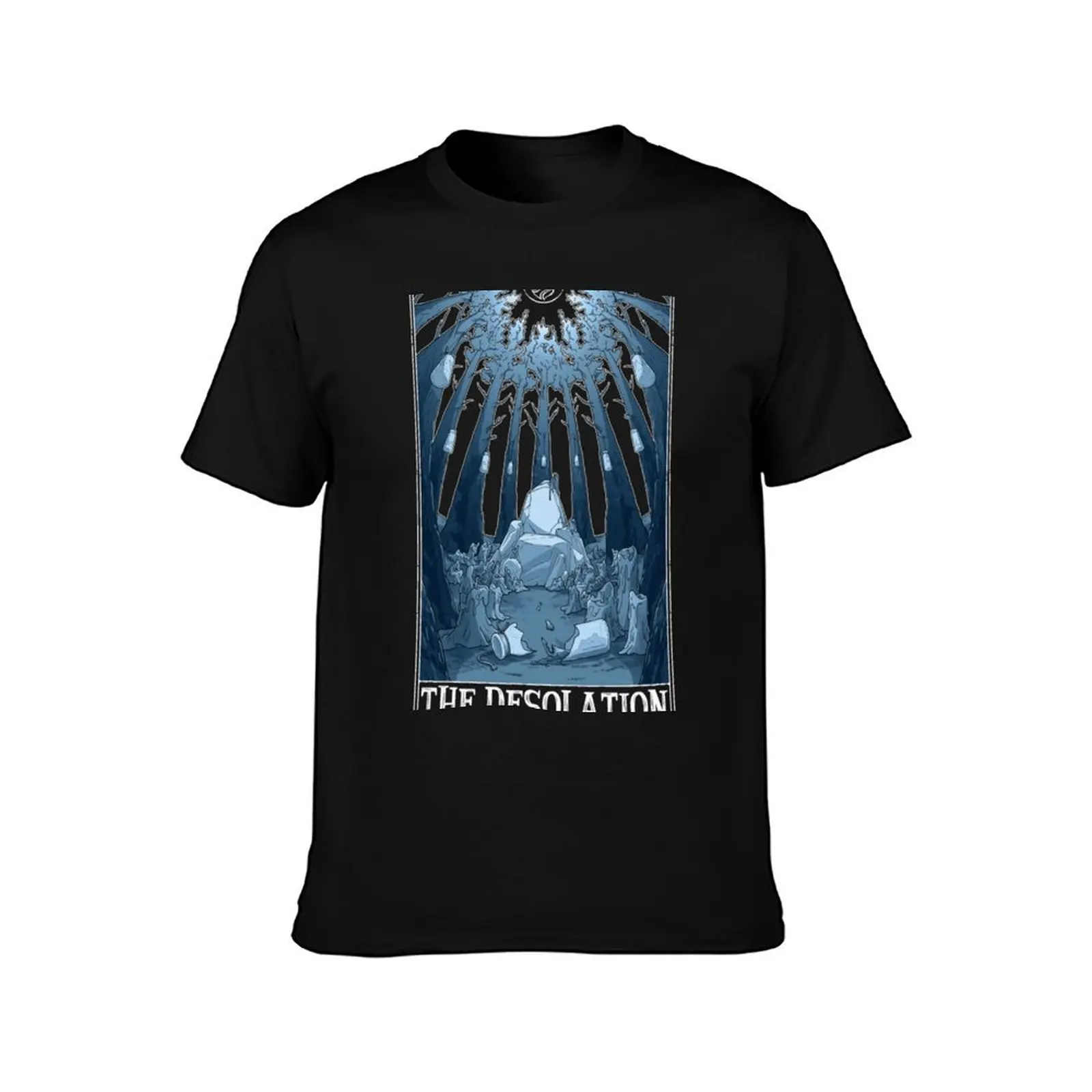 The Desolation Tarotesque (Dark) |Gift shirt T-Shirt summer clothes Blouse mens big and tall t shirts