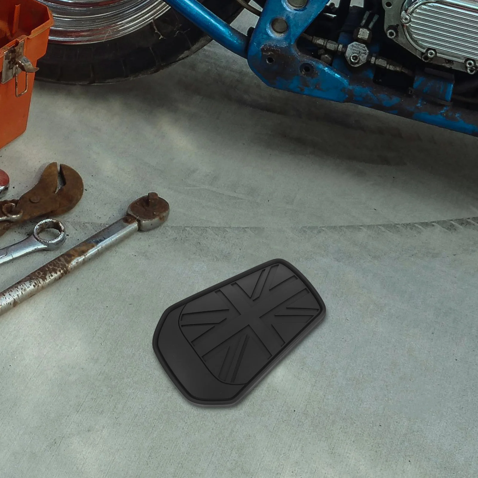 

Motorcycle Tank Pad Protector Scratch Resistant Durable Anti-Slip Jack Pattern Side Fuel Tank Sticker Motorcycle Accessories