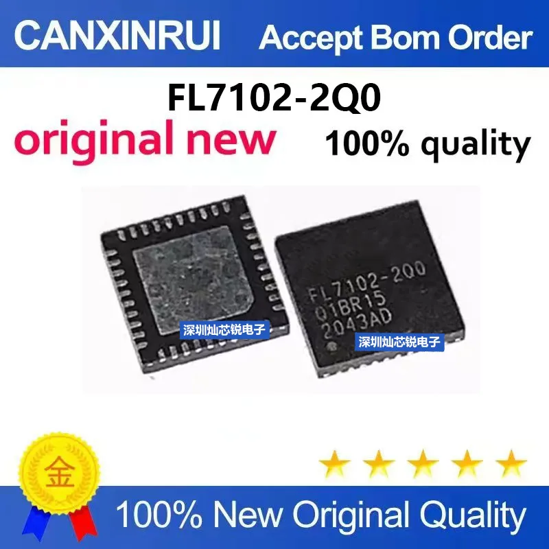 (5-100pieces)Brand new original FL7102 FL7102-2Q0 QFN package USB controller integrated chip