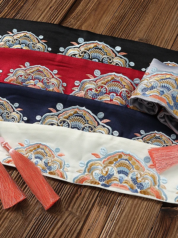 original-vintage-embroidered-waist-seal-for-women's-skirt-hanfu-wide-waist-belt-decorative-fashion-accessory