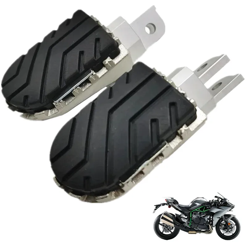 

FOR KAWASAKI NINJA H2 R H2R Motorcycle Accessories Front Footpegs Foot Rest Peg