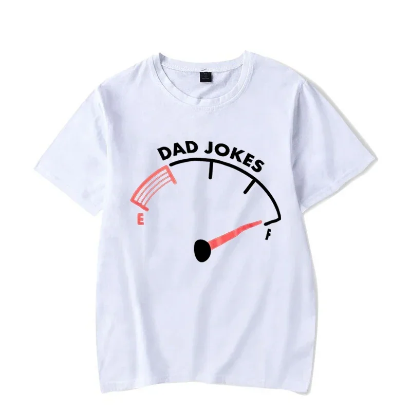Dad Jokes Printed Men's T-shirt Glow-in-the-dark Clothes Short-sleeved Men's T-shirt Clothing Large T-shirt Men's Clothing