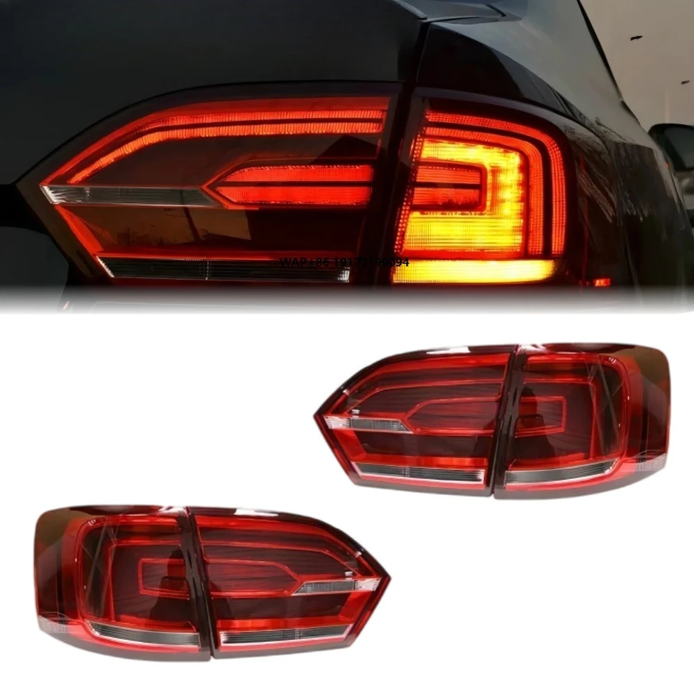 

for Jetta Taillights 2012-2014 LED Car Taillamps Upgrade Rear Back Design LED Rear Lamps Plug and Play for