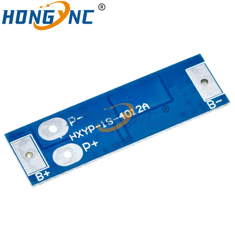 1S 12A 3.7V Li-ion / 3.2V Lifepo4 18650 Battery Charging Protection Board Short Circuit Protection BMS For Electric Motor