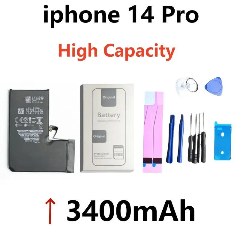 Xilecaly Originele Hoogwaardige Batterij Voor Iphone Se 5 6S 5S 7 8 Plus X Xs Max Xr 11 Pro Mobiele Telefoon Met Gratis Tools Sticker