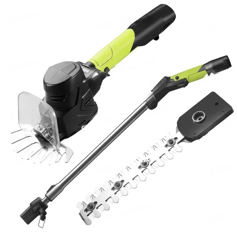 Electric Multifunctional Garden Trimmer Pruning Saw Pruning Machine Fence Cutting Lawn Grass Mower High Branch Saw Hedge Mower