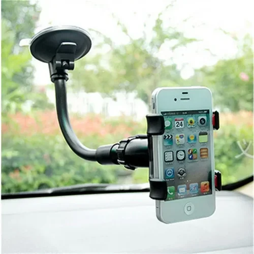 Imagen 1 del producto Soporte para teléfono móvil para coche, soporte para teléfono para parabrisas/salpicadero/ventana, soporte para teléfono con ventosa para Compatible con camión y coche